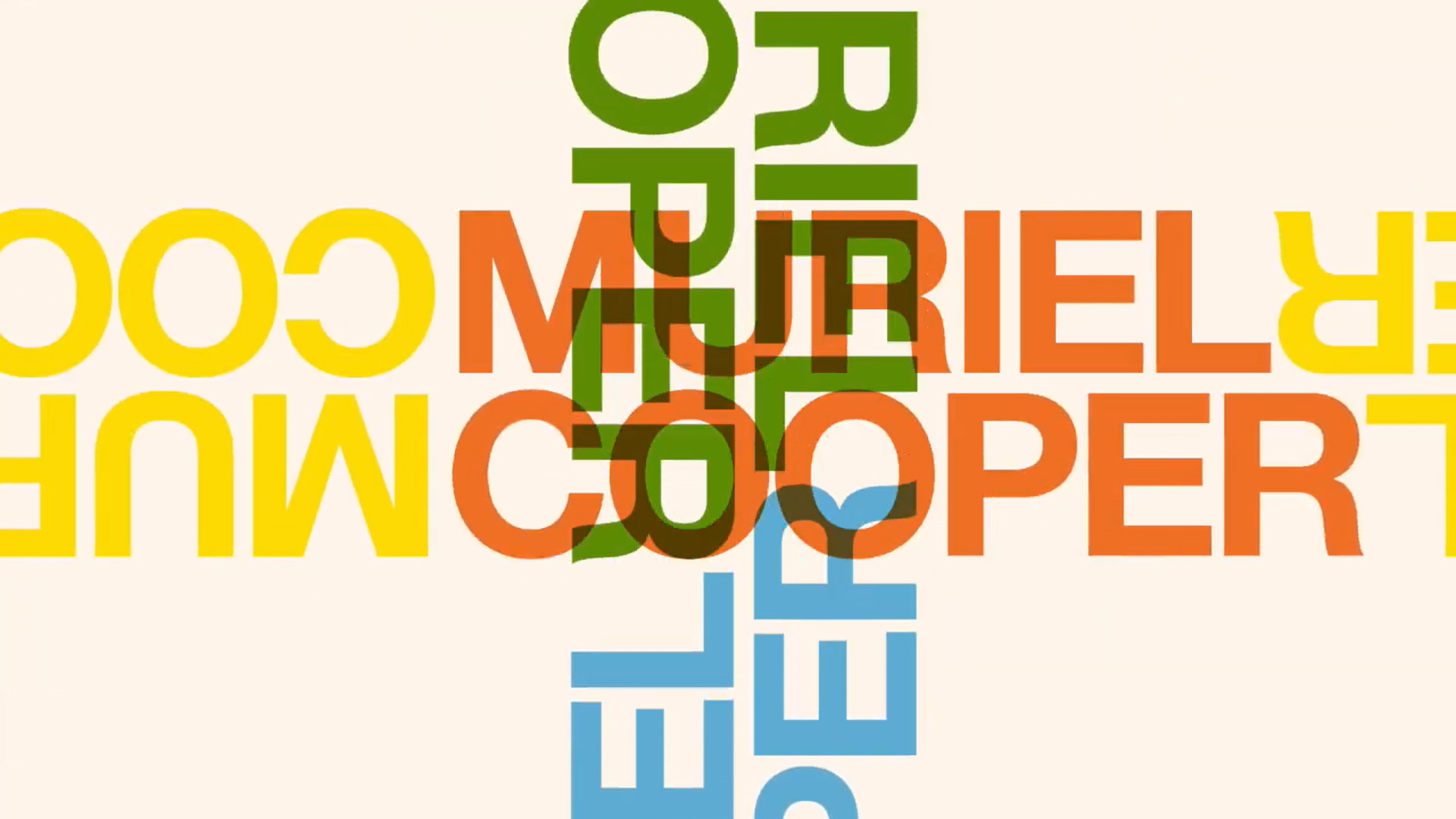 Work by Muriel Cooper