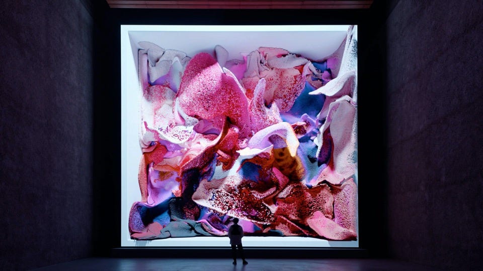 Work by Refik Anadol